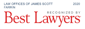Las Oficinas Legales de James Scott Farrin - Logotipo de reconocimiento de Best Lawyers 2020