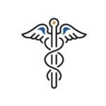 Icon of a Caduceus symbol.