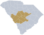 Map of Midlands Region
