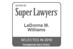 Super Lawyers LaDonna M. Williams 2010 Logo
