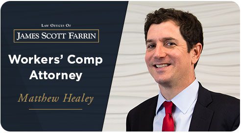 Matt Healey, head of JSF workers' comp department and two-time Raleigh "Lawyer of the Year"