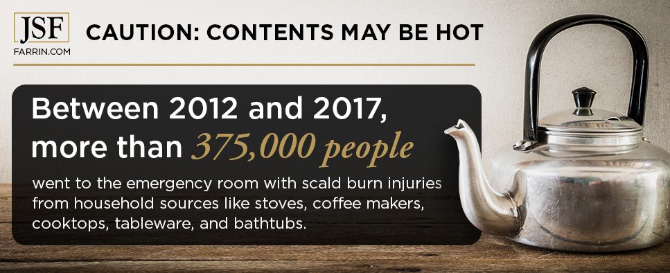 "Between 2012 and 2017, over 375,000 people went to the ER with burn injuries from household sources." 