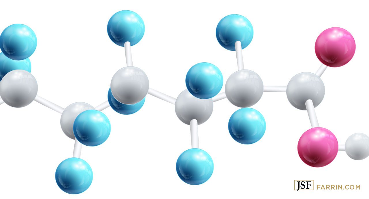 The compound of perfluoroalkyl and polyfluoroalkyl substances (PFAS) a man-made chemical