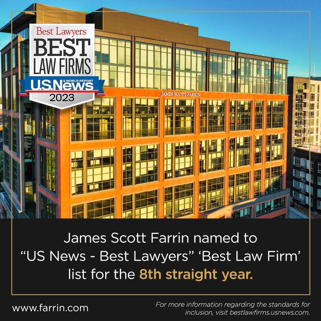Best Law Firm 2023 with JSF Building