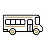 Icon of a school bus.