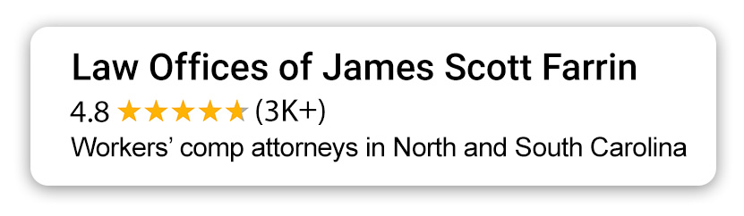 Law Offices of James Scott Farrin, workers' comp attorneys in North and South Carolina: 4.8 stars from 3K+ reviews.