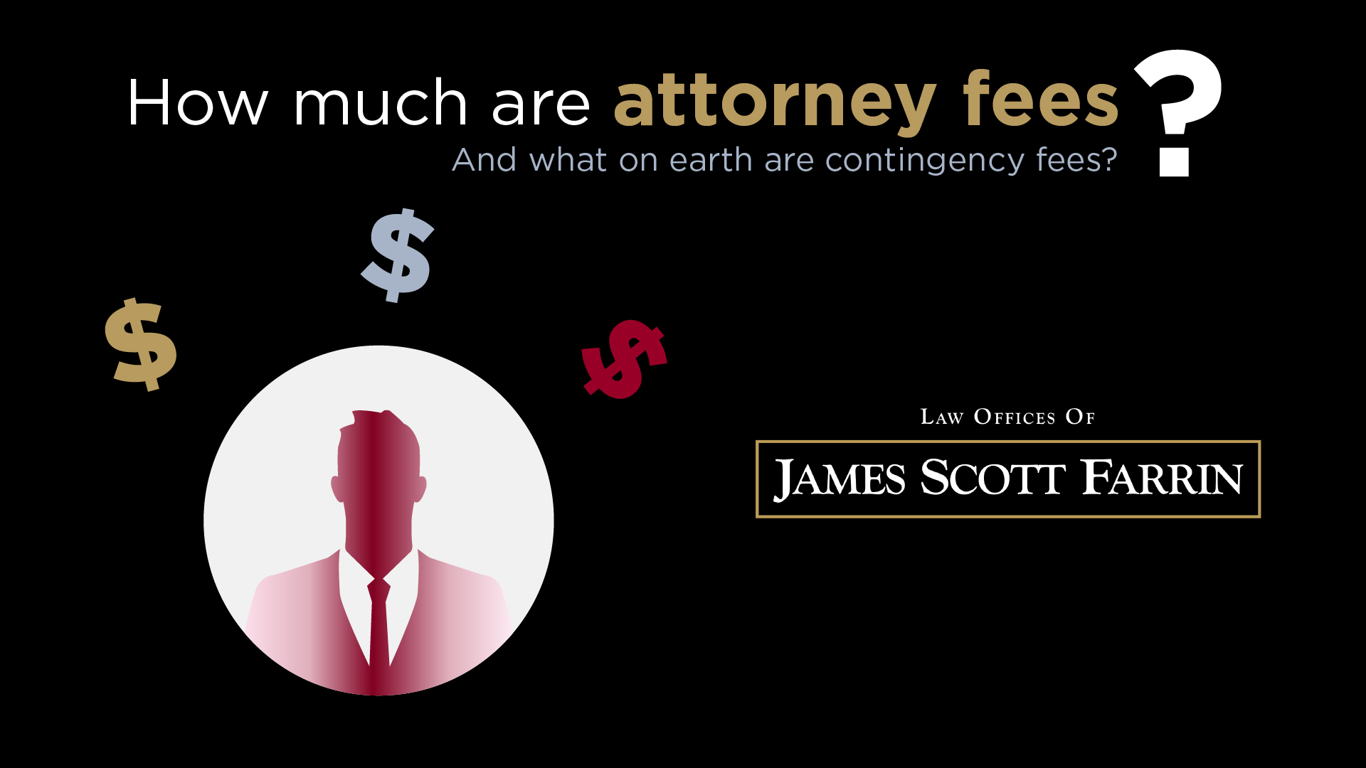 how much are attorney fee at James Scott Farrin