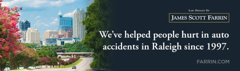 Auto Accident Attorneys in Raleigh, NC | James Scott Farrin