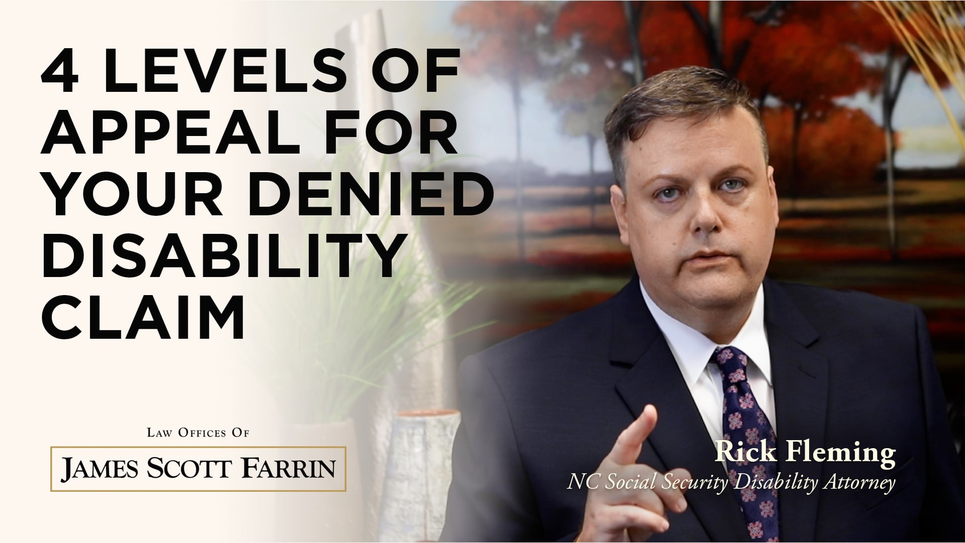 4 Levels of Appeals to a Denied Disability Claim