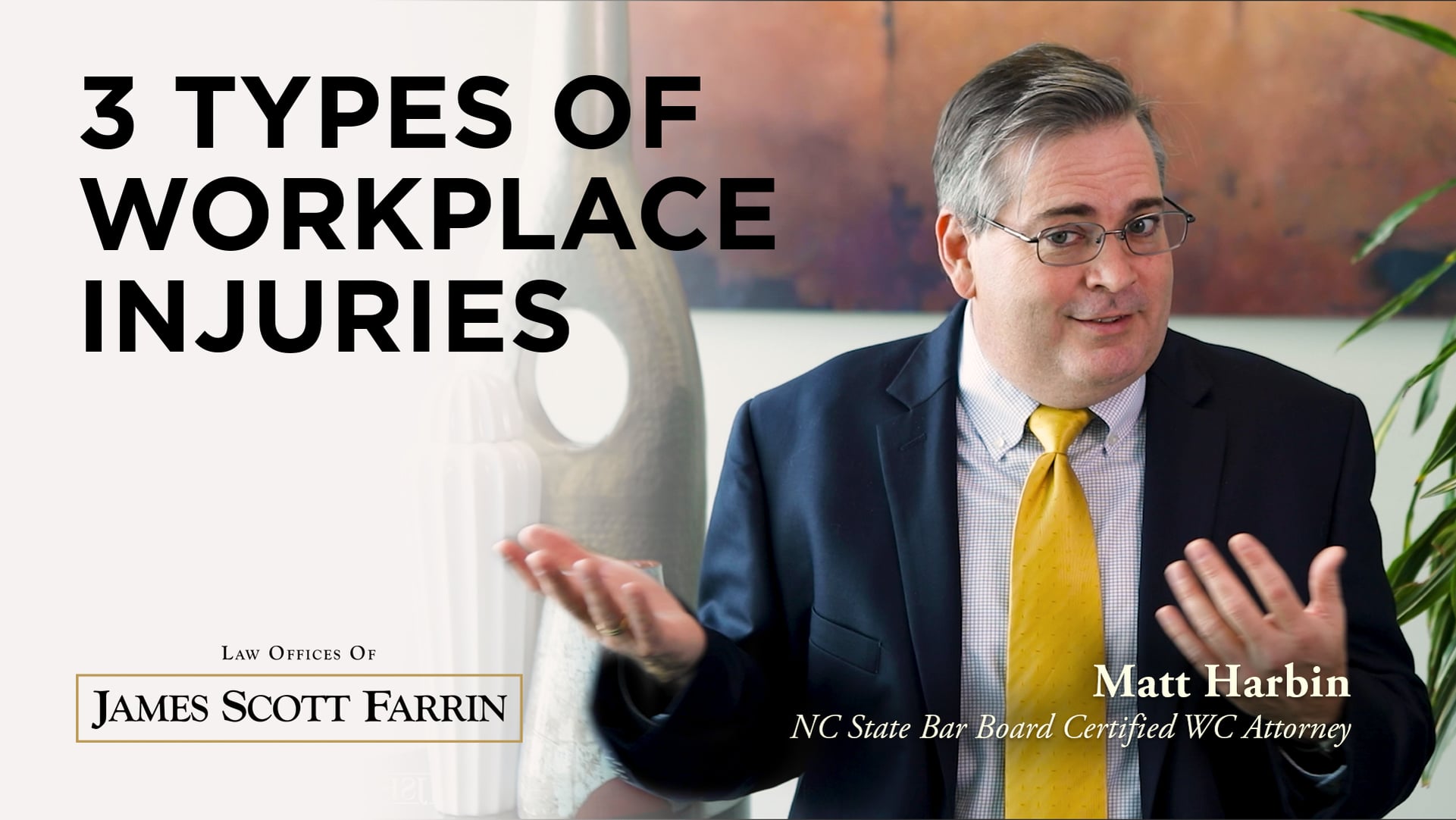 3 Types of Workplace Injuries