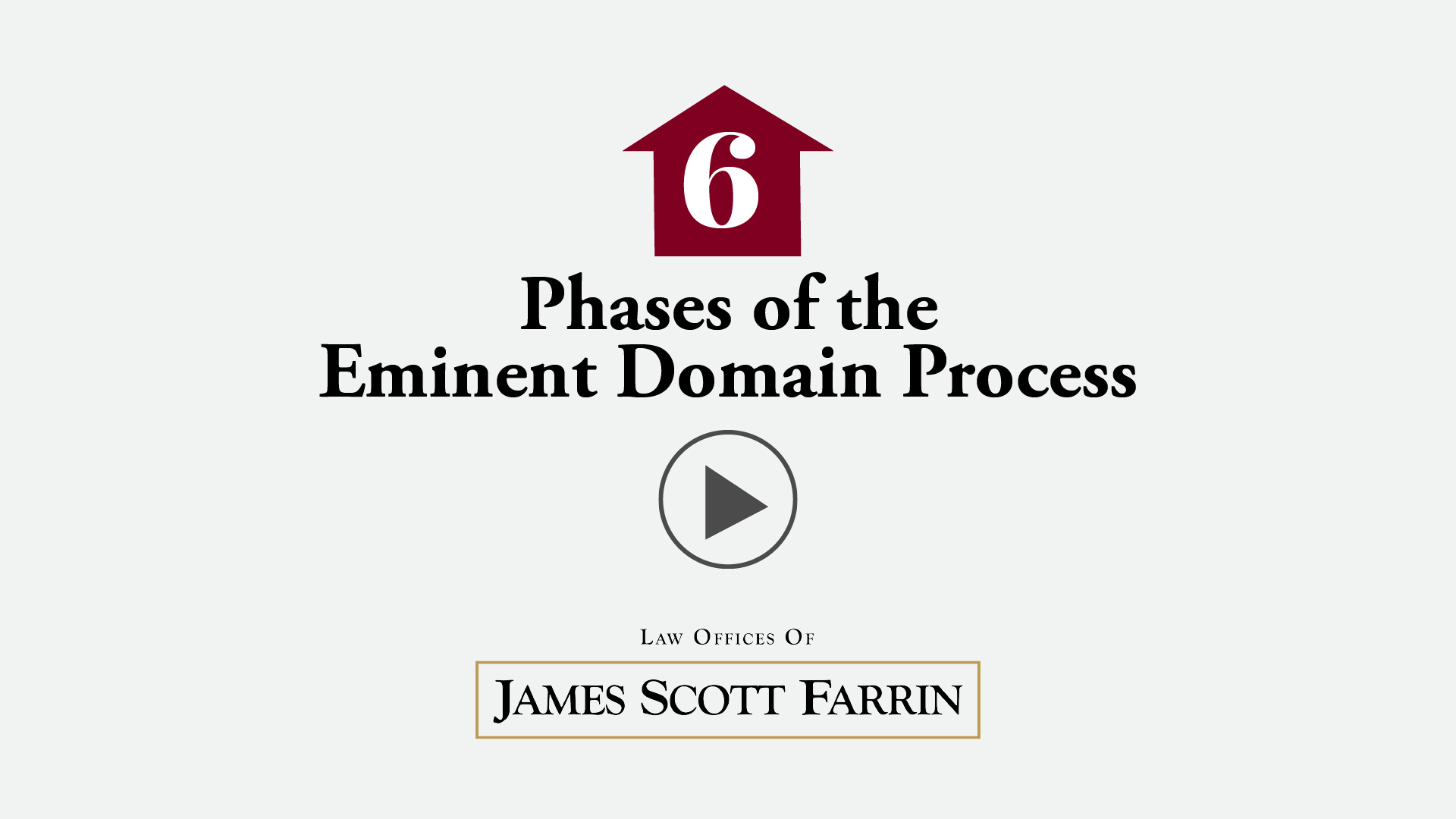 6 phases of eminent domain