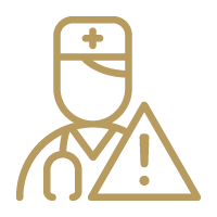 Postoperative negligence icon