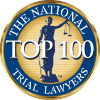 Logotipo del top 100 The National Trial Lawyers